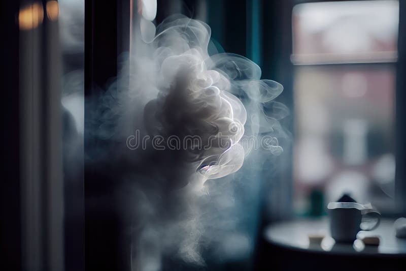 Puff of Smoke in Neon Tones, Abstract Art, Colored Steam Background, Smoke  Cloud Swirl Pattern, Bright Vivid Colors Stock Illustration - Illustration  of mystical, burn: 280149211