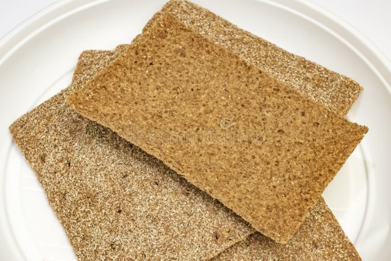 Ready To Eat Crackers with Rye Stock Photo Image of crispy, crunchy