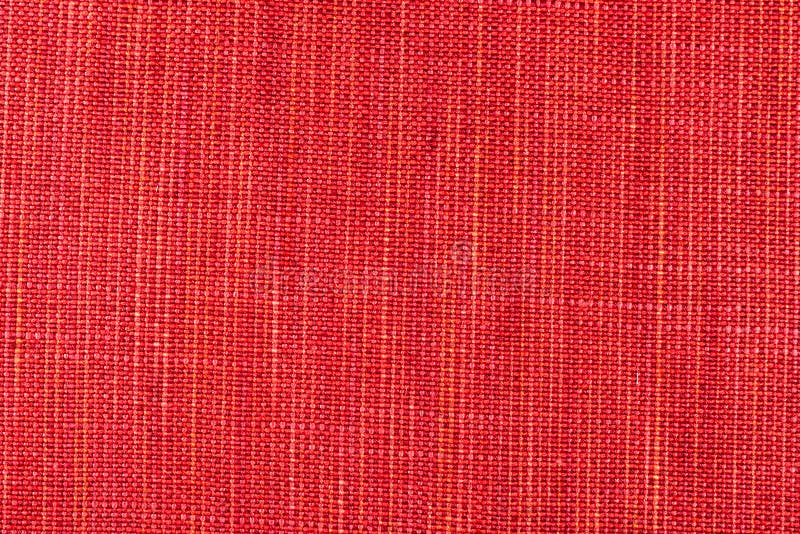 Close Up of Red Colored Fine Textured Cotton Stock Photo - Image of ...