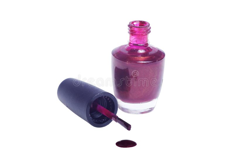 Purple nail polish splash stock photo. Image of nail - 24011472