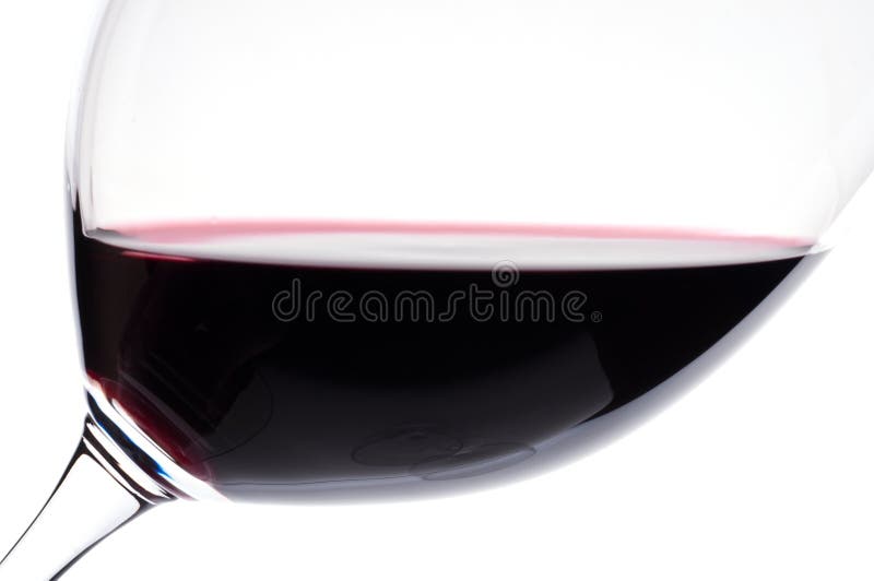 Close-up of a red wine in a wine glass