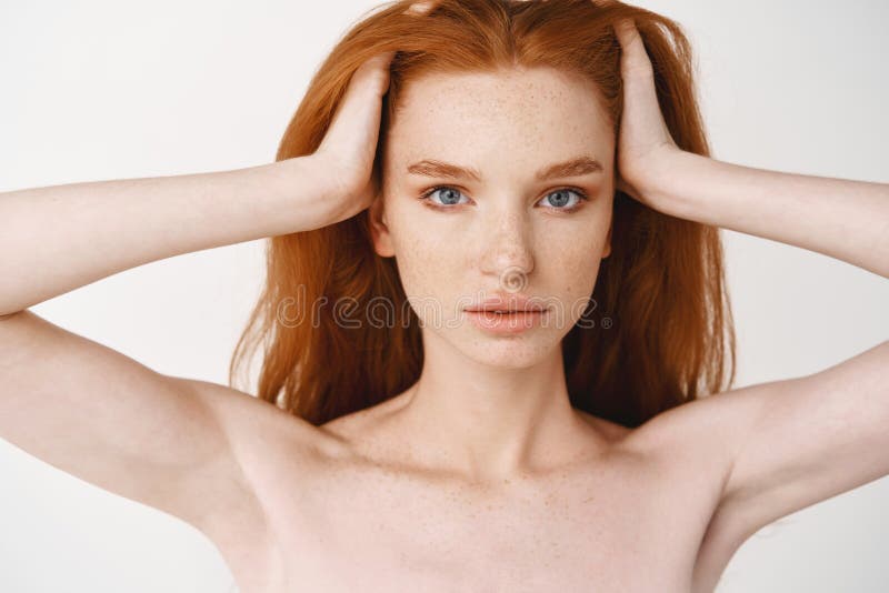 Naked Freckled Girl