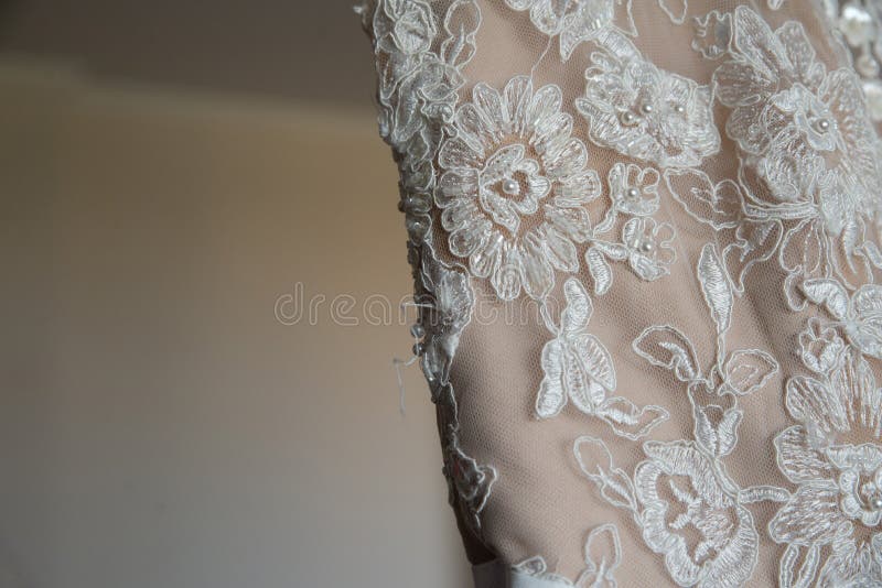 Close Up on Ripped Wedding Dress Stock Image - Image of fail ...