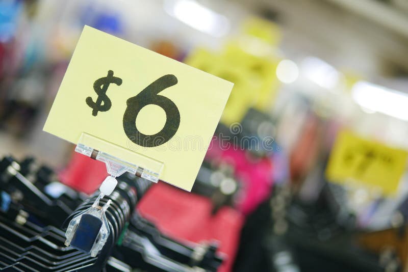 Close Up of Sale Sign in a Closing Store. Stock Photo Image of store