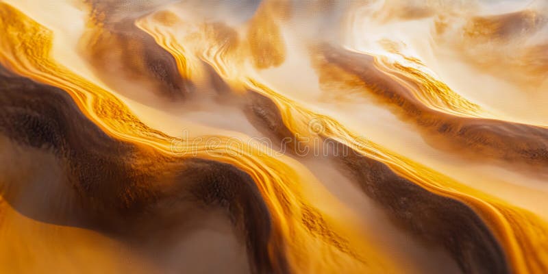 A close up of a sand dune in the desert royalty free stock image