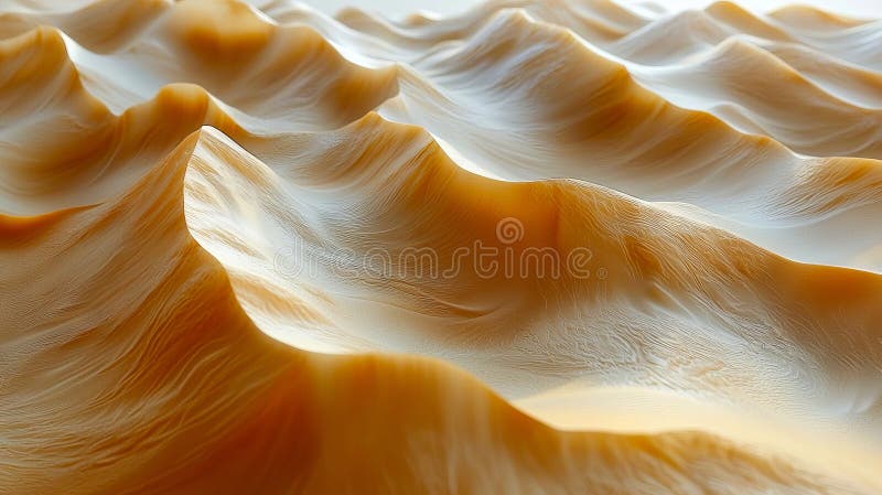 A close up of a sand dune in the desert stock photos