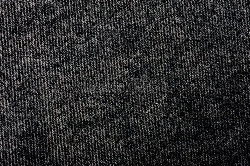 Close-up Shot of Black Denim Texture with Stitching Stock Photo - Image ...