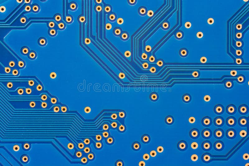 Close up shot of microchip royalty free stock photos