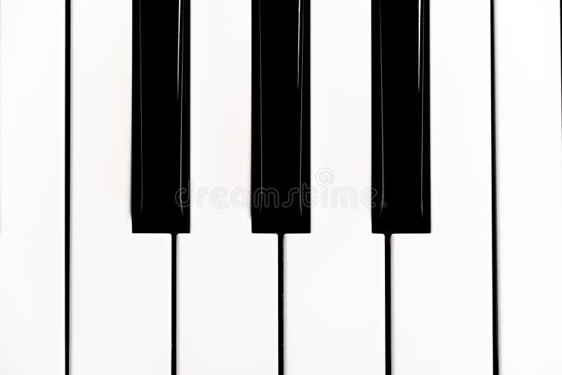 Piano keyboard close-up stock photos Piano keyboard close-up stock photos