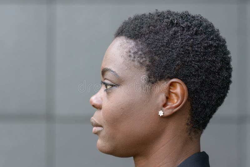 Close-up Side Portrait of Young Black Woman Stock Image - Image of attractive, businesswoman: 138879505 Close-up Side Portrait of Young Black Woman Stock Image - Image of attractive, businesswoman: 138879505