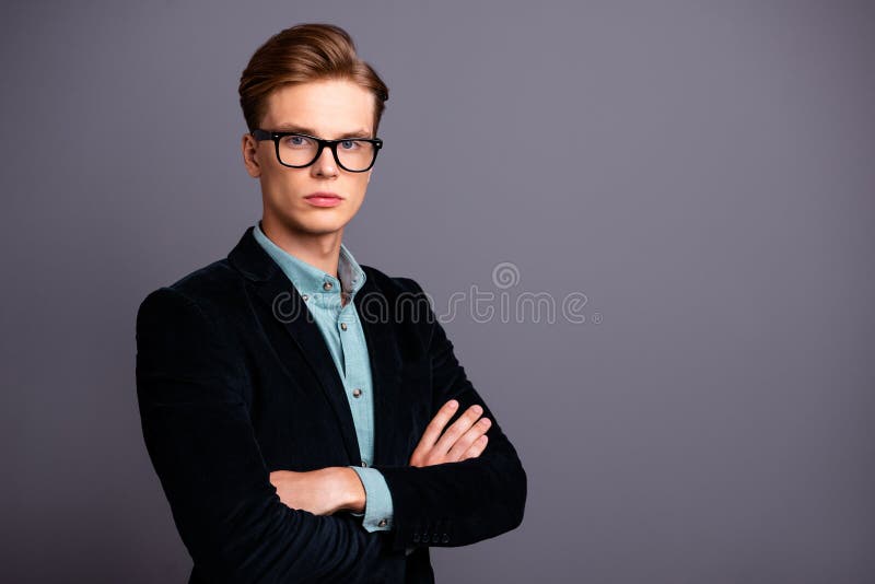 Close Up Side Profile Photo Amazing he Him His Guy Macho Specs Perfect Appearance Hairstyle Arms Crossed Strict Chief Stock Image - Image of broker, glasses: 150494323 Close Up Side Profile Photo Amazing he Him His Guy Macho Specs Perfect Appearance Hairstyle Arms Crossed Strict Chief Stock Image - Image of broker, glasses: 150494323