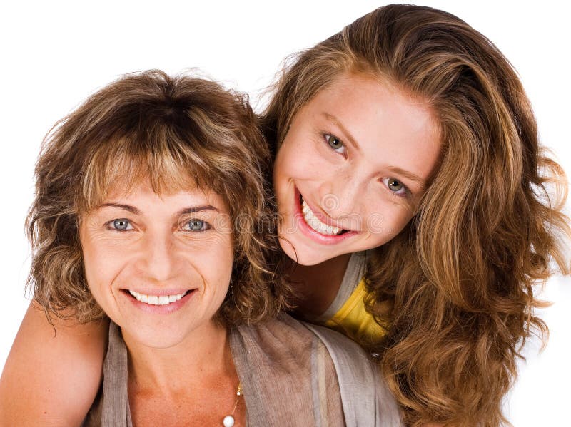 Grandmother and Granddaughter. Stock Photo - Image of elder, grey: 78307324