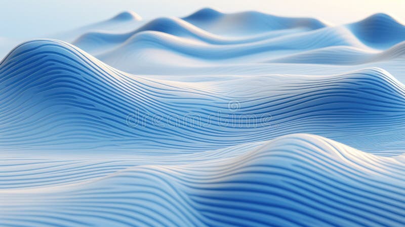 A close up of a snow covered hills stock illustration