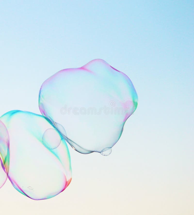 Bubbles Bubble Background Modern Simple Abstract Design With Copy Space ...