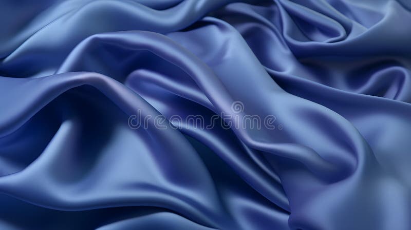 Abstract Phantom Blue soft light. Indigo-navy color background. Stock Photo