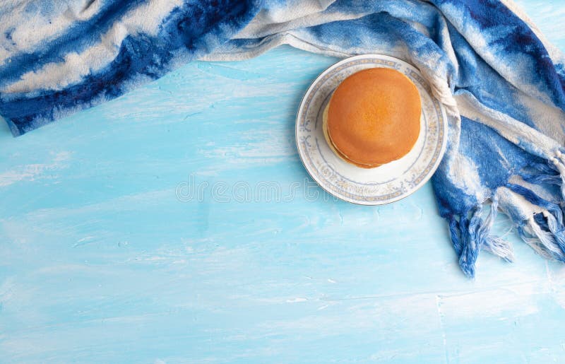Stack Dorayaki Japanese Pancake Sandwich Stock Image Image of