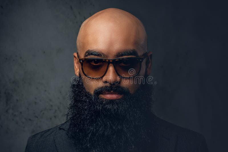 Arabic Bearded Shaved Head Male in Sunglasses. Stock Image - Image of people, businessman: 113813519 Arabic Bearded Shaved Head Male in Sunglasses. Stock Image - Image of people, businessman: 113813519