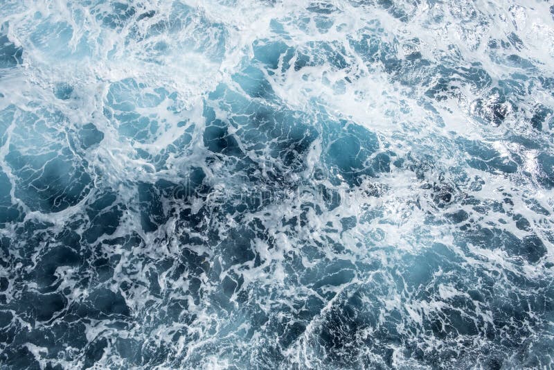 Close Up of the Surface of the Ocean #1 Stock Image - Image of ...