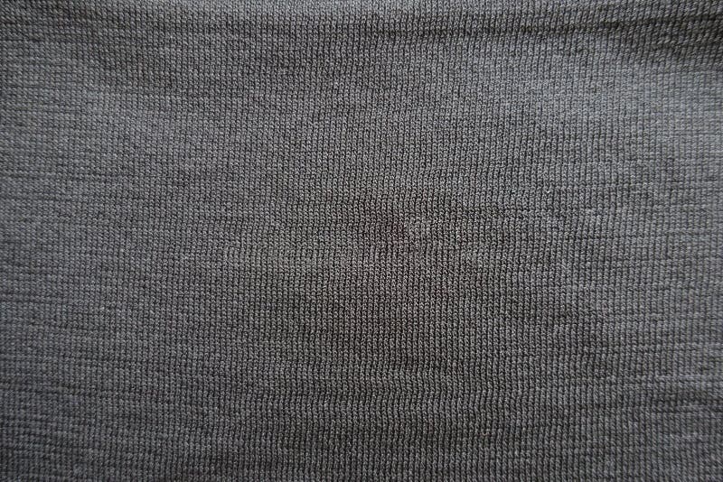 Black Polyester Smooth Fabric Closeup. Stock Photo - Image of drapery ...