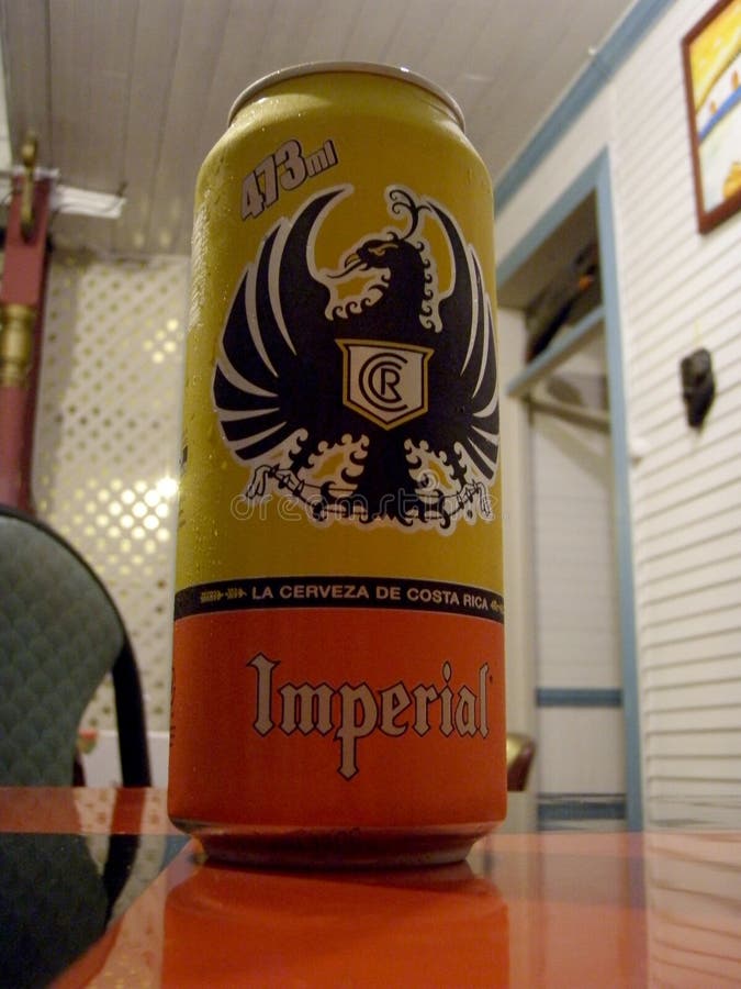 Close-up of Tall Can of Imperial Beer Editorial Stock Image - Image of ...