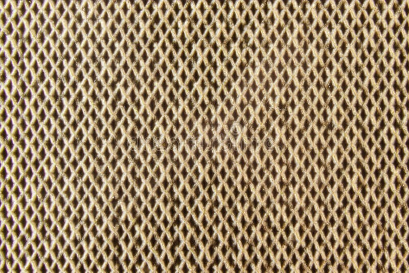 Closeup Texture of Colored Synthetic Polyester Fabric Stock Image