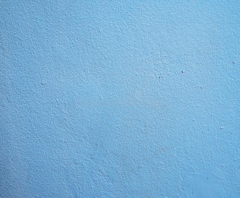 Blue Color Cement Wall Background Stock Image - Image of rough, dirty