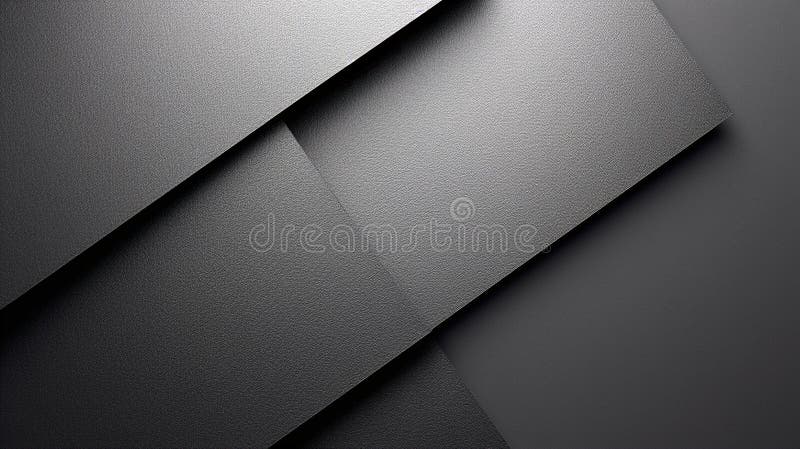 Abstract black geometric shapes vector illustration