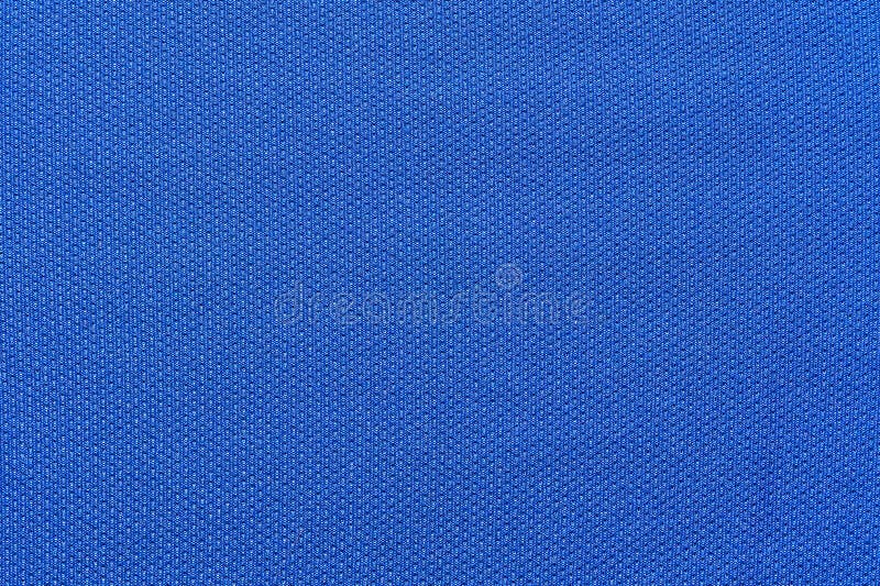 Close Up Textured Blue Fabric Surface