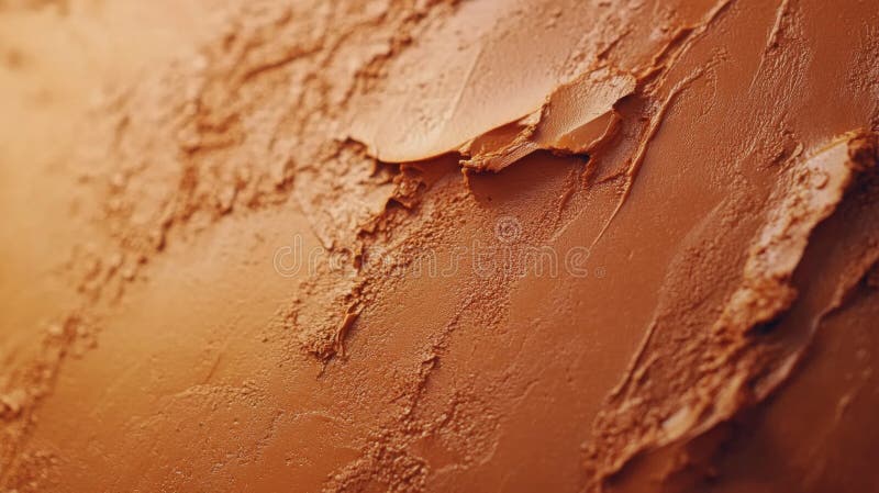Close-up of Textured Brown Substance with Streaks and Uneven Surface ...