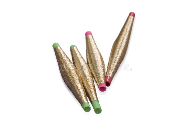 Thai silk pattern, design, texture, thread, cocoon, tool and equipment. royalty free stock images