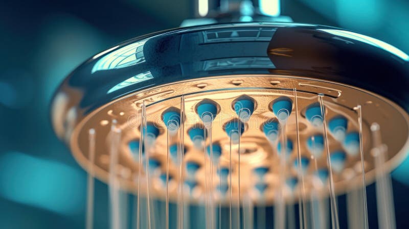 Shower head in bathroom stock photo. Image of hygiene - 75861154