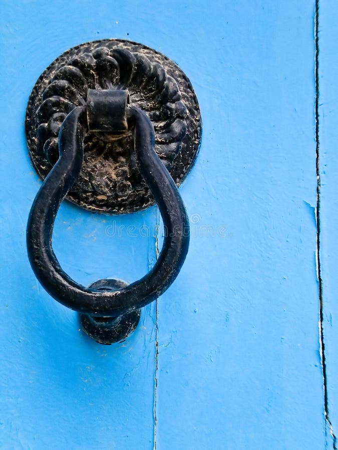 Close-up of traditional Doors in Tunisia