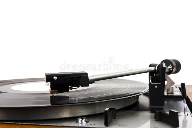 Close Up of Turntable Needle on a Vinyl Stock Photo Image of record, nostalgia 161683330