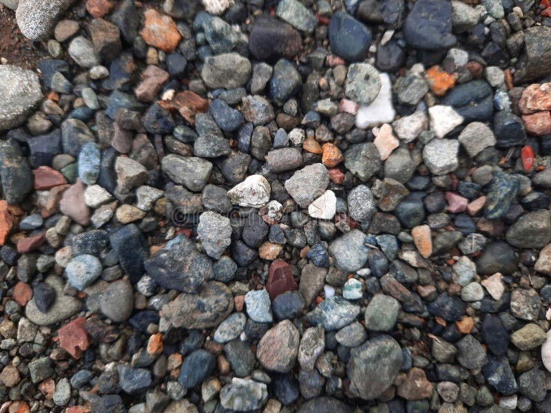 A close up Various small stone stock photos