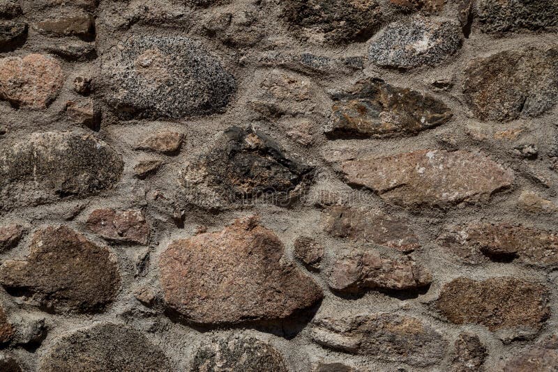 Old Stone Castle Wall Close Up View Stock Photo Image of texture