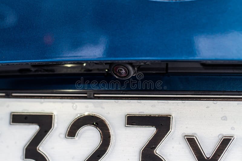 Front View Camera of Modern Car Stock Photo Image of luxury