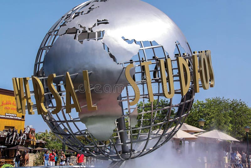 Close up view of Universal Studios Hollywood in Los Angeles. USA. stock photos Close up view of Universal Studios Hollywood in Los Angeles. USA. stock photos