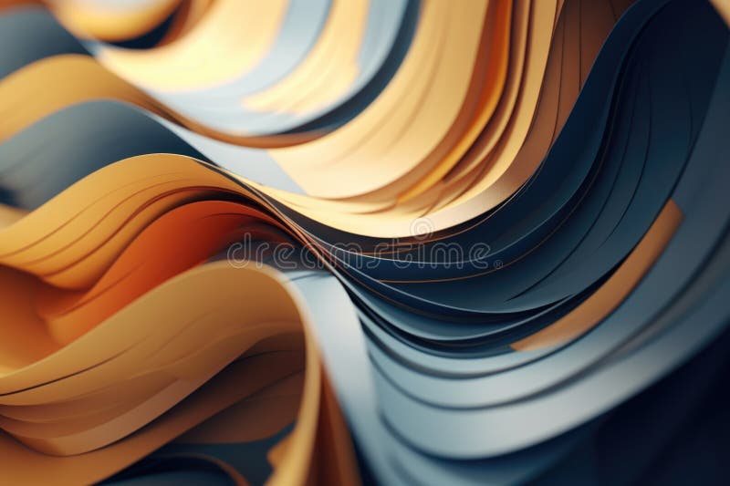 A close-up view of a vibrant assortment of different colored papers. This versatile image can be used for various stock illustration