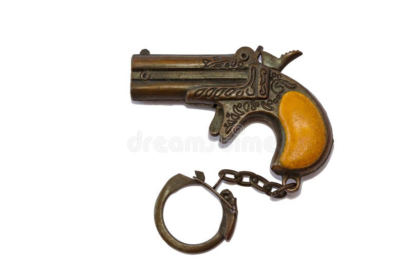 Fake Gun Keychain