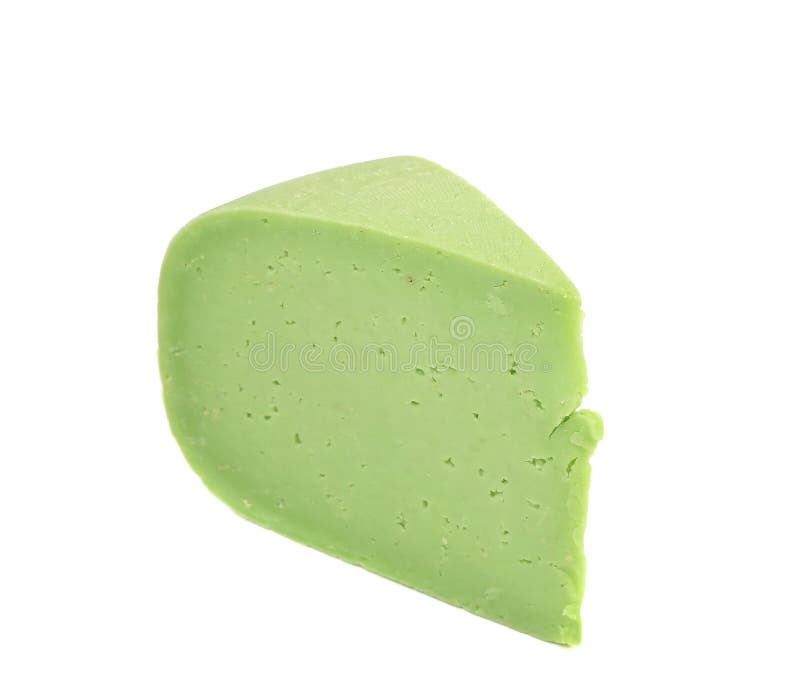 Close up of wasabi cheese. stock photo. Image of emmental 36199414