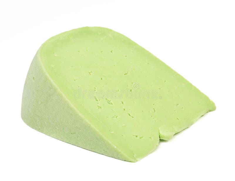 Close up of wasabi cheese. stock image. Image of portion 35892189