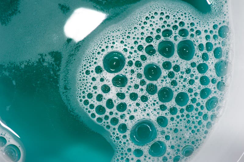 Bubbles in water stock photo. Image of hygiene, freshness 15631696