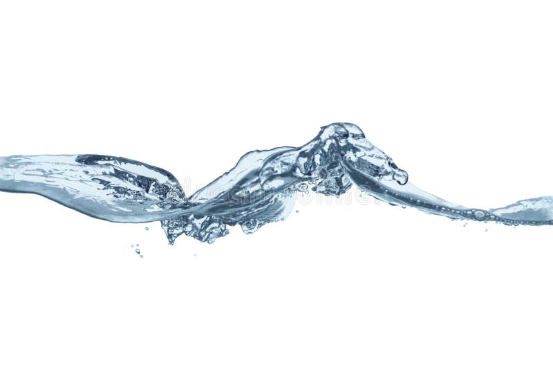 Close up of water wave stock photography