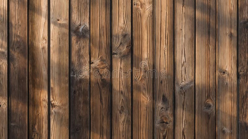 Close up of weathered wooden planks rustic grain and natural texture vector illustration