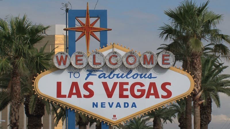 Close up from Welcome to Las Vegas Sign