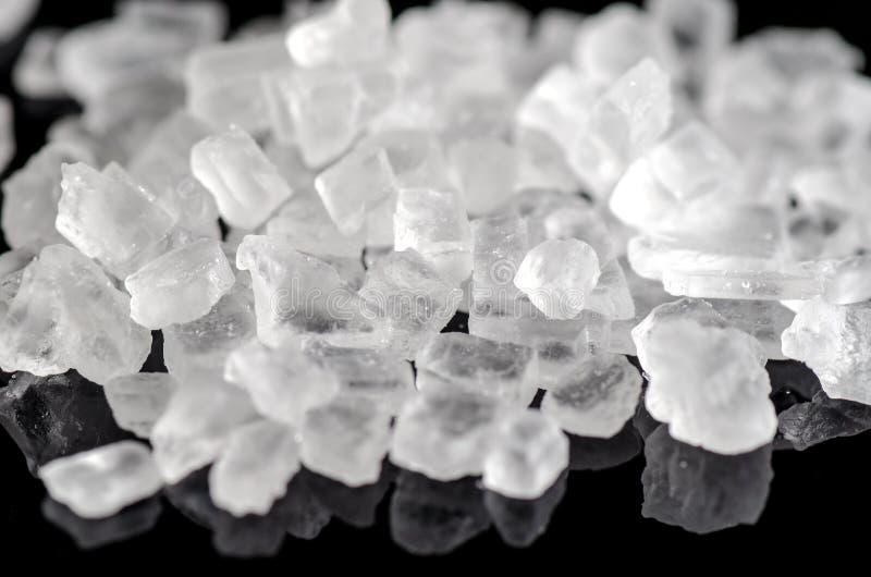 White Himalayan rock salt. stock photo. Image of food 30040944