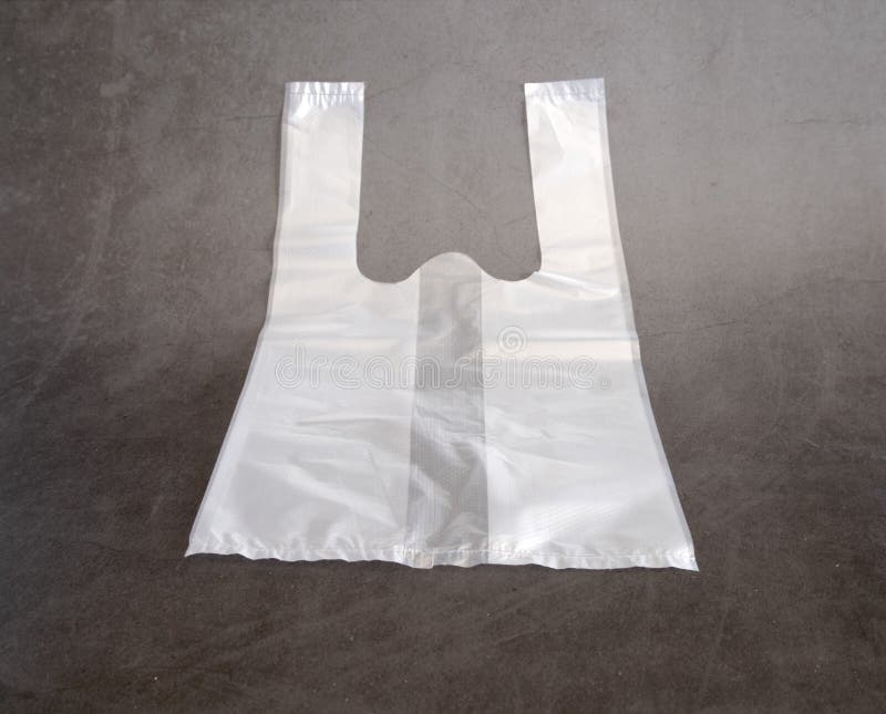 Download Blank White Plastic Bag With Handle Mock Up Isolated Stock ...