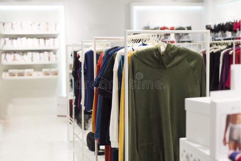 Store racks. stock image. Image of purchase, company - 22172125