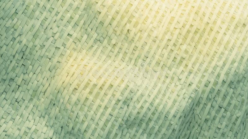 Close-up of woven straw texture in soft light stock illustration