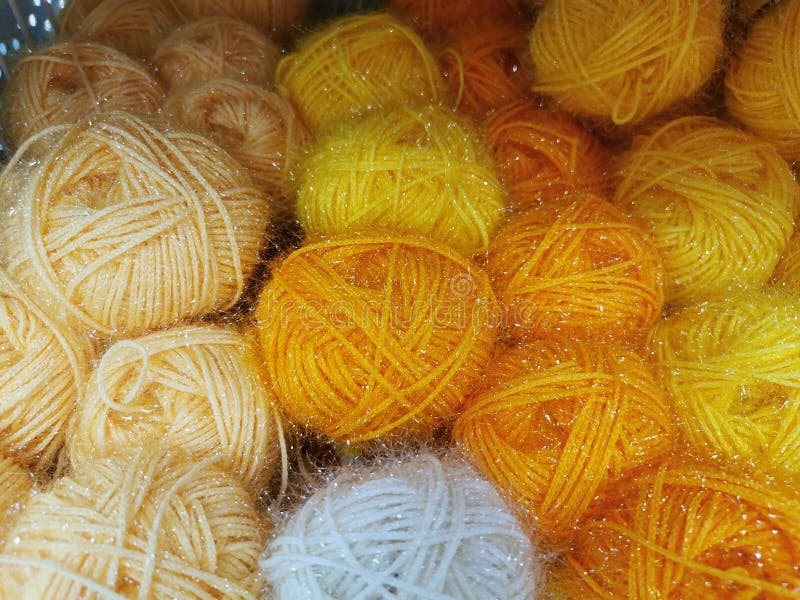 Closeup of Yarn for Knitting. Balls of Thread, Material for Creating